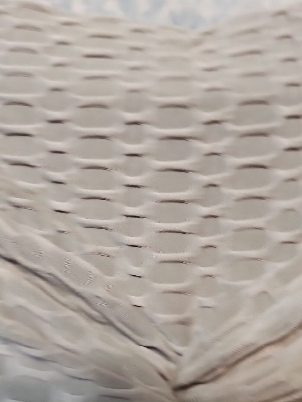Textured High-Waist Leggings in Light Gray - Picture 5 of 6